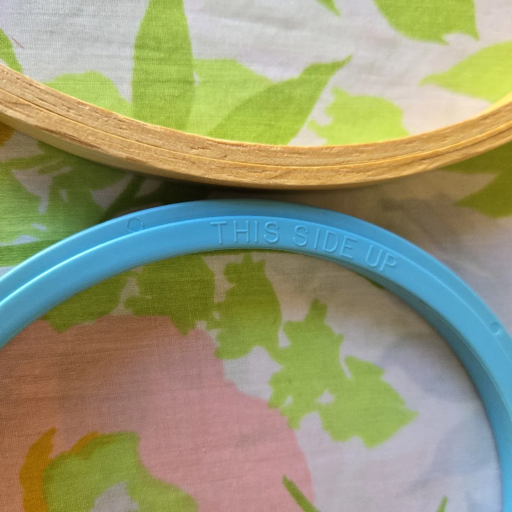 Embroidery Hoops Lot Of 2